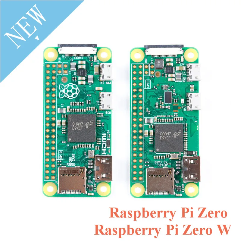 Макетная плата Raspberry Pi Zero W модуль с Wi Fi Bluetooth 4 1 Mini HDMI ГГц 512 МБ ОЗУ|Демонстрационные