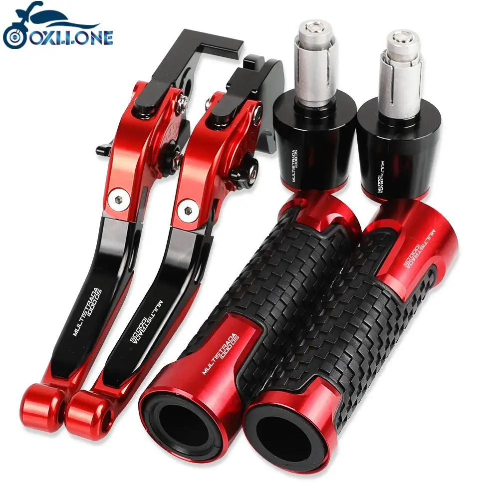 

MTS 1000S DS Motorcycle Aluminum Brake Clutch Levers Handlebar Hand Grips ends For DUCATI MTS1000 SDS 2004 2005 2006