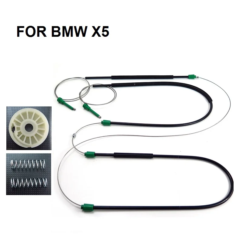 

ELECTRIC CAR WINDOW REGULATOR FOR BMW X5 WINDOW REGULATOR REPAIR KIT FRONT-RIGHT **NEW** 1999-2007