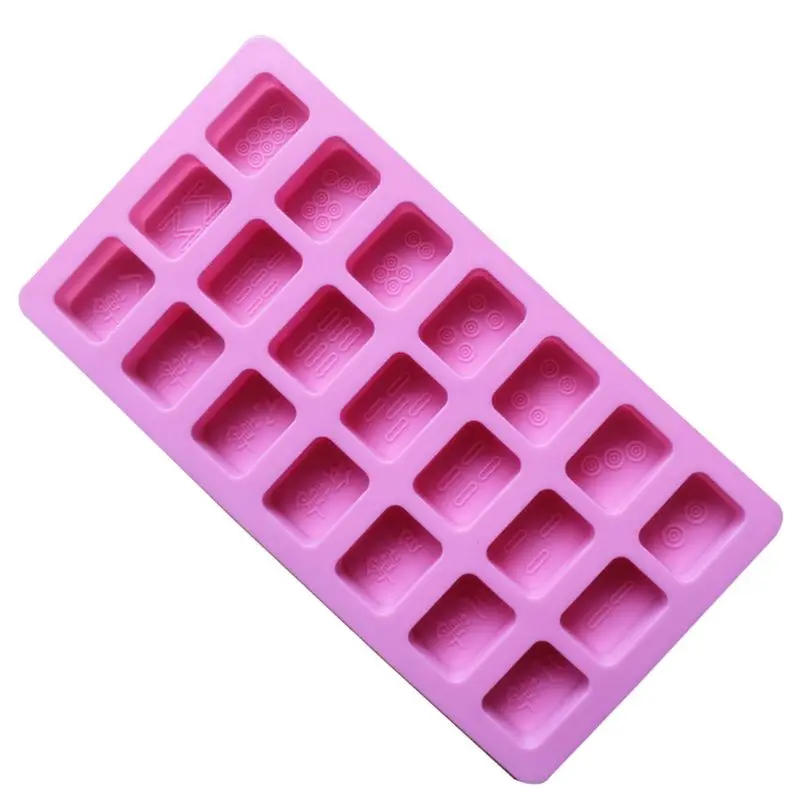 2 шт./компл. Китайский Маджонг силиконовая форма для торта с мастикой конфетная