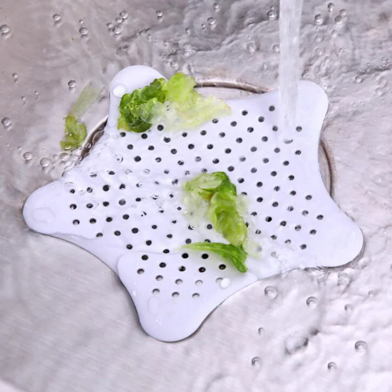 Силиконовый Фильтр для слива раковины с защитой от блокировки | Дом и сад