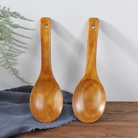 wood rice spoon rice paddle scoop wooden kitchen spoon ladle tablespoon big serving spoon wooden kitchen utensils tableware