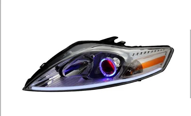 Внешний стиль Luces Para Авто Лампа Cob Led Drl дневные ходовые фары автомобильные огни в сборе 17 18 для Ford Mondeo