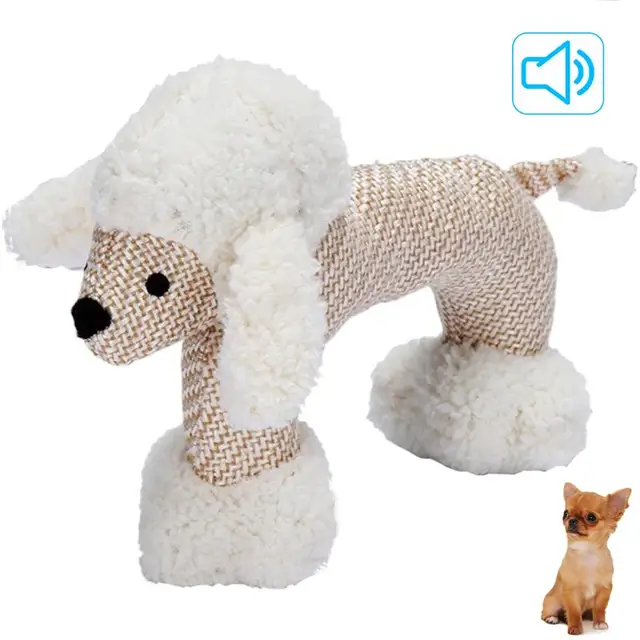 Hot Sales 1Pcs Dog Squeaky Toy Interactive Plush Dog Toy Bite Resistant Cleaning Puppy Teeth Toys Pet Dogs Supplies Accessories