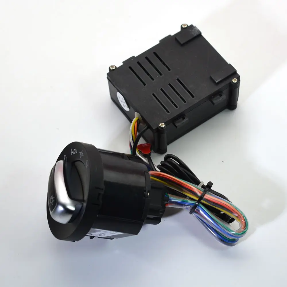 Автомобильный выключатель освещения + хромированный датчик для Passat B5 Lavida Bora Polo Golf