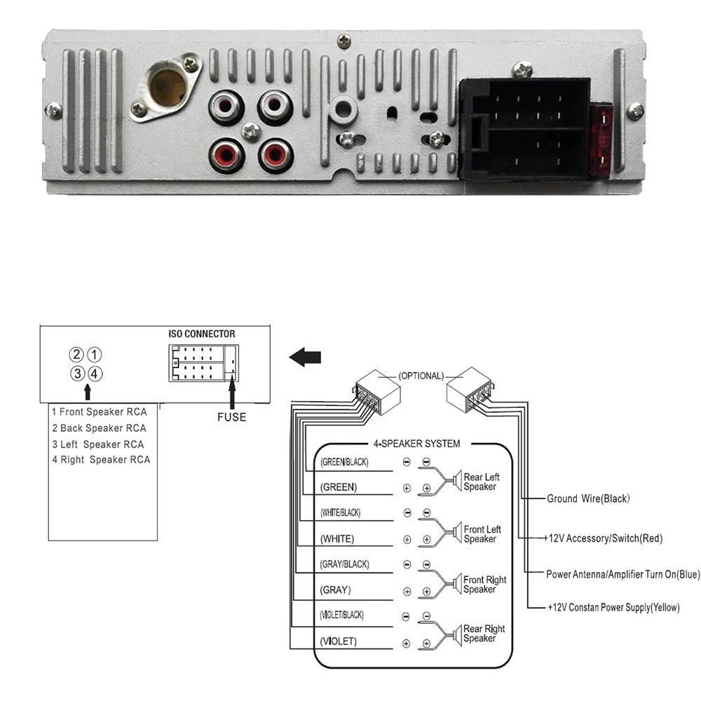Bluetooth V2.0 JSD-520 Стерео Авторадио 12 В в-тире 1 Din FM Aux вход приемник SD USB MP3 MMC WMA аудио плеер JSD520