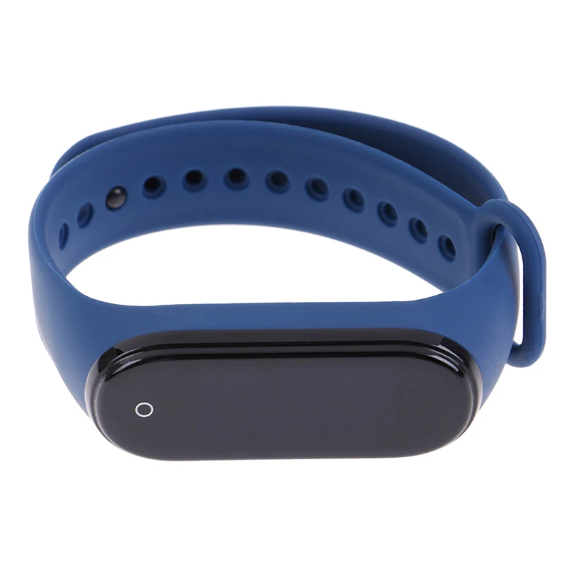 Blue Display Smart Watch Bracelet Band Fitness Tracker Waterproof Sport Wristband Bracelet Color Screen Smart Band For iPhone Xiaomi - Цвет: Blue
