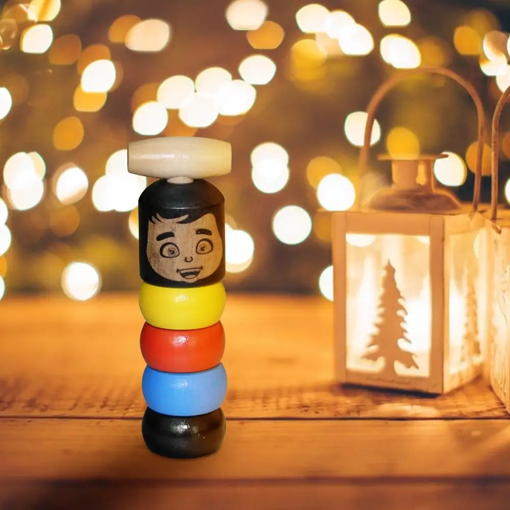 Рождественские украшения для дома дети DIY интересные деревянные волшебные