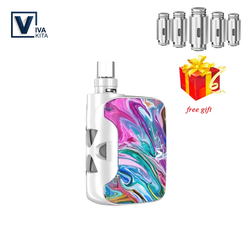 Vape kit 50 Вт испаритель 1500 мАч VivaKita Fusion kit электронная сигарета vape mod 0,25 Ом встроенный испаритель дропшиппинг
