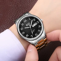 mens watch luxury full steel watches fashion quartz wristwatch waterproof date male clock relogio masculino relojes para hombre