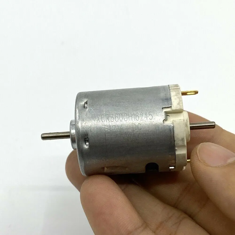 RS-360SH DC6V 12V 18V 11000RPM Высокоскоростной микро мини-двигатель 28 мм двойной вал 2 3 |