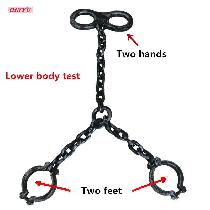 1 шт. пластиковые наручники платье на Хэллоуин актерское наряд для съемок узники