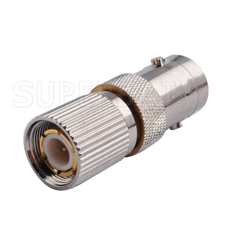 Superbat 5pcs BNC-1.6/5.6 Adapter BNC Female to 1.6/5.6 Male Straight RF Coaxial Connector