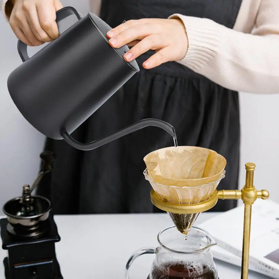 Water Boiler Stainless Steel Gooseneck Tea Kettle Pour Over Coffee Long Narrow Spout Drip Pot bouilloire electrique chaleira | Бытовая