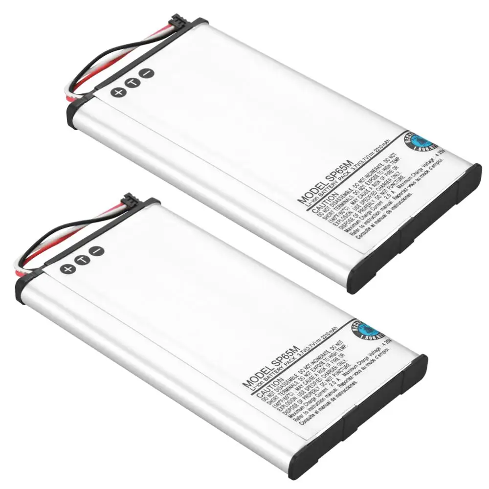 Комплект литий ионных аккумуляторов Probty 2 шт 2210 мАч для консоли Sony PS Vita PSV