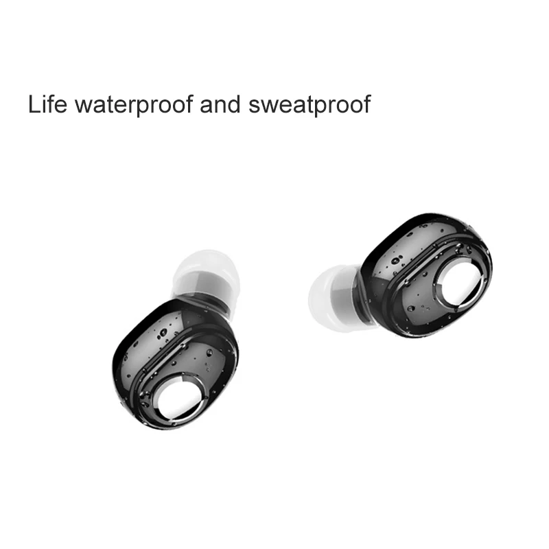 Миниатюрные беспроводные наушники вкладыши Bluetooth 5 0 Спортивная невидимая