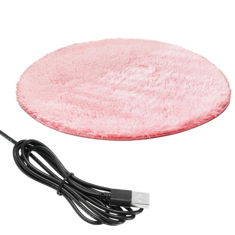 

USB Pet Electric Blanket Plush Pad Blanket Cat Electric Heated Pad Sleeping Bed