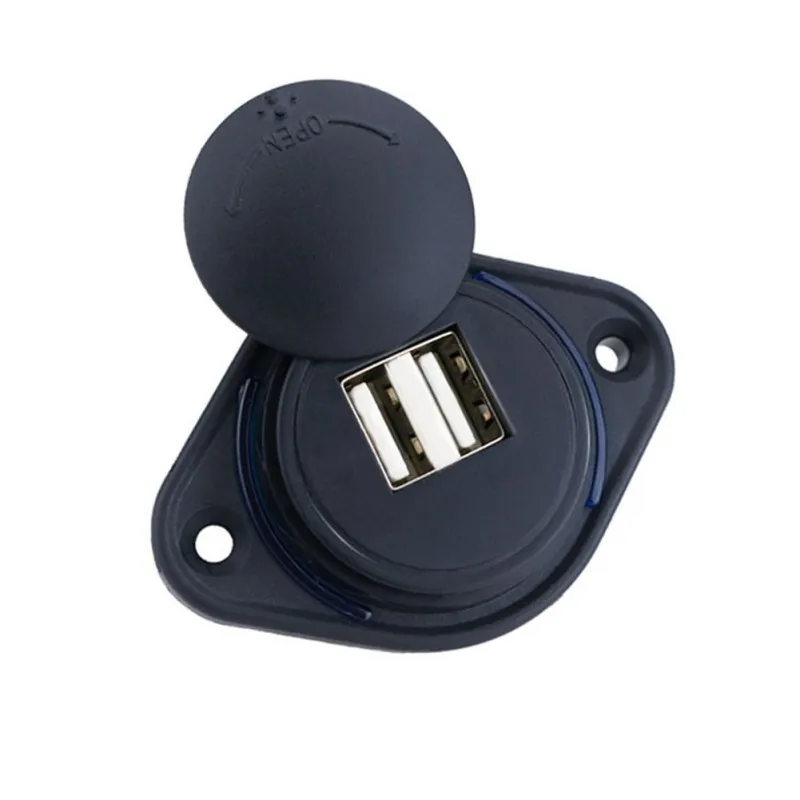 Автомобильное зарядное устройство с двумя USB-портами а 12-24 В |