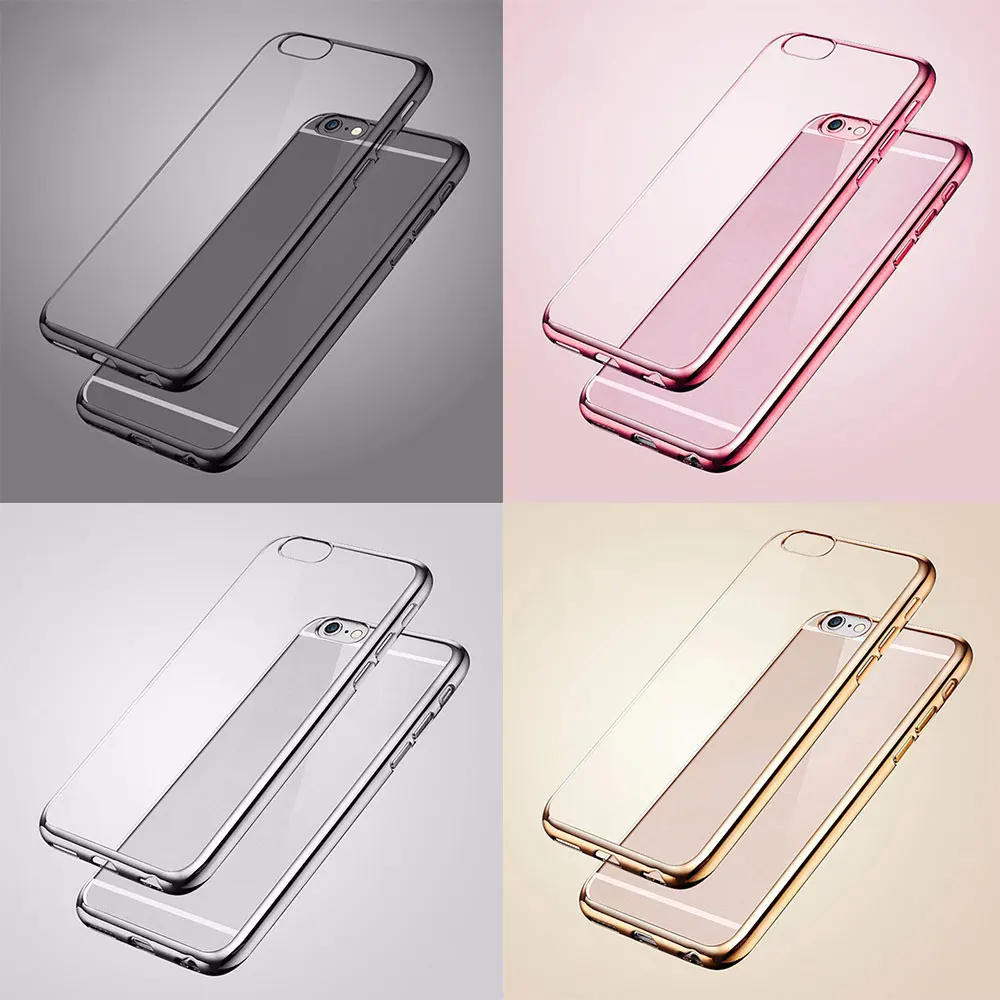 FLOVEME Роскошный чехол для iPhone XS MAX XR X 8 7 6 S Plus Capinha ультратонкий прозрачный Clear
