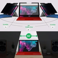 2022 privacy screen protector protective anti spy film removable privacy screen filter for microsoft surface pro 7 6 5 4
