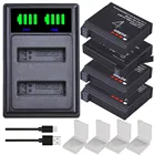 Аккумулятор с зарядным устройством для экшн-камеры Gopro Hero4, AHDBT-401, Hero 4 Black, Hero 4 Silver