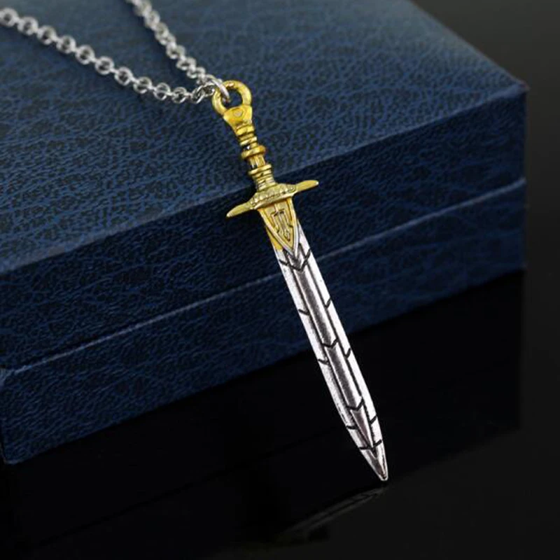 Ожерелье Percy Jackson с винтажным мечом морем монстров мужское длинное ожерелье из