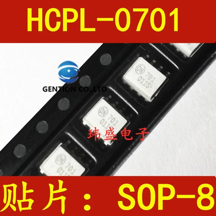 

10 шт. HCPL-0701 FOD0701 SOP8 высокоскоростной Фотоэлектрические муфта светильник, соединительное быстроное соединение 0701 в наличии 100% новый и оригин...