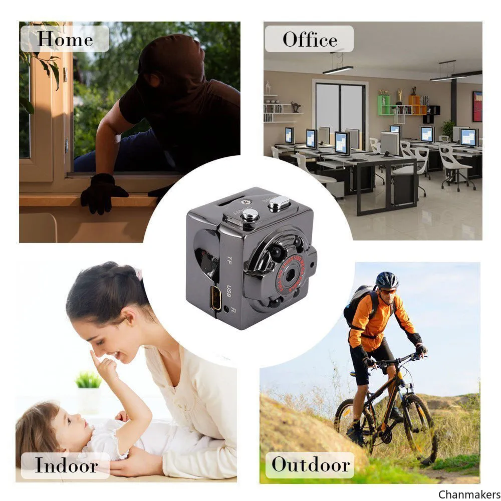 

Full HD 1080P Mini Camera Infrared Night Vision Home Surveillance Car DVR Portable Outdoor Sports Motion Detection Micro Camera