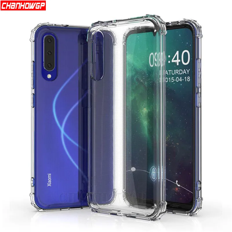 Прозрачный силиконовый чехол для Xiaomi Mi 9T A3 A2 Lite 8 9 SE F1 противоударный Redmi Note 4X 5 6 7 K20