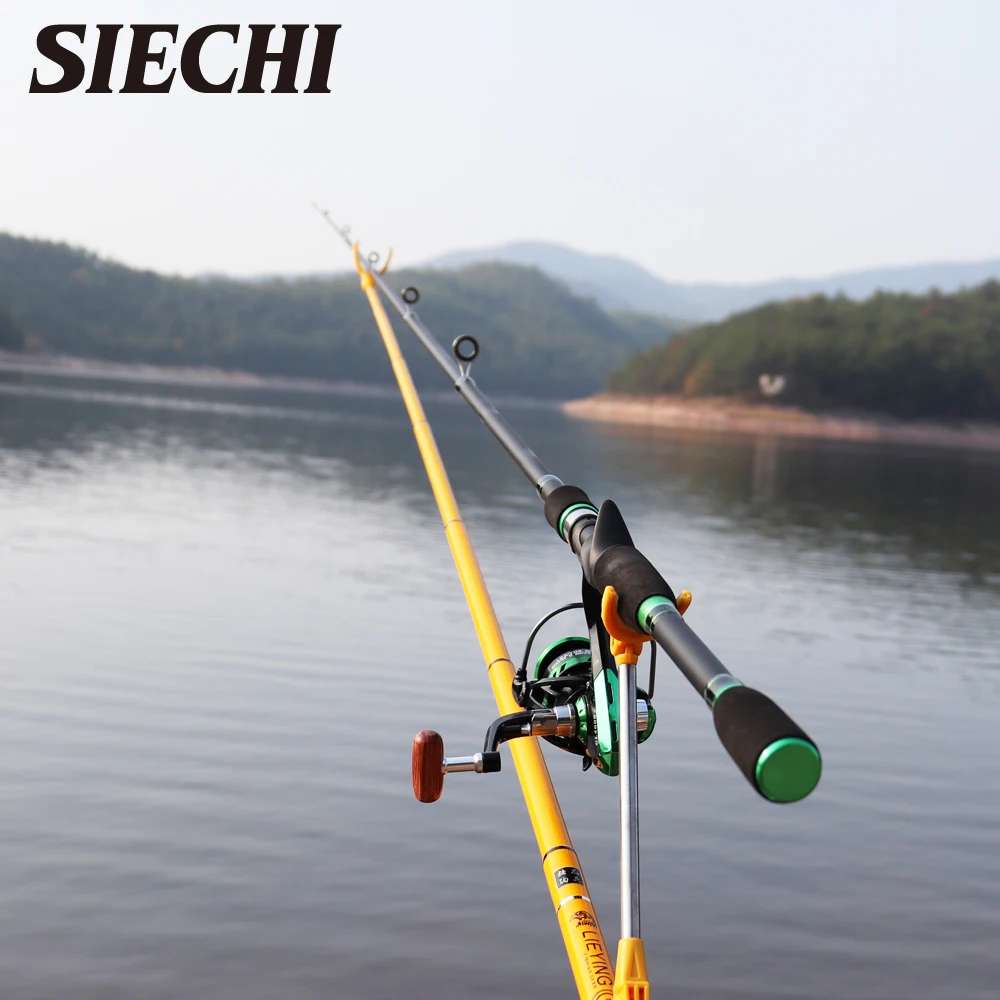 

SIECHI 1.8m 2.1m 2.4m 2.7m 3 section baitcasting fishing rod travel ultra light casting spinning lure 5g-40g M/ML/MH Rod