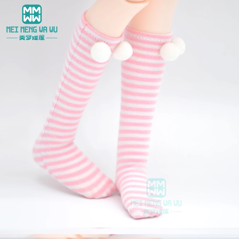 Аксессуары BJD для 27 см-65 см 1/6 1/4 1/3 YOSD DD SD кукла модные белые кружевные носки с