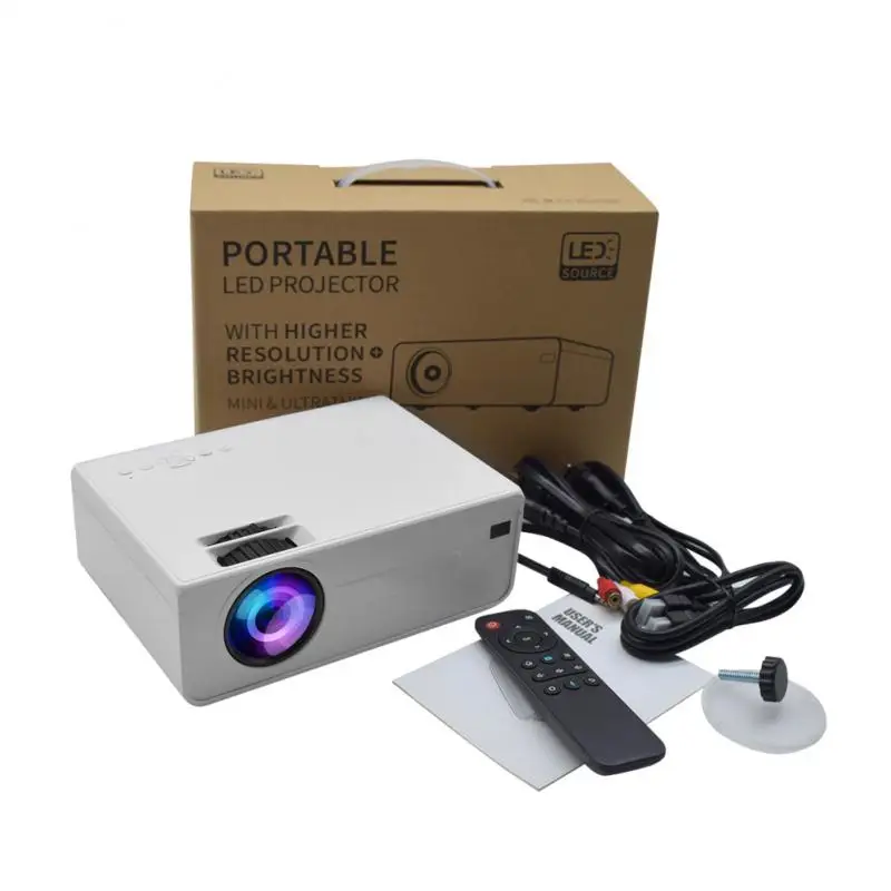 

AN28 LED 6000 Lumens Projector 4K 1080P Full HD Android 10 TV BOX WIFI Proyector Support Youtube Netflix For Meeting Home