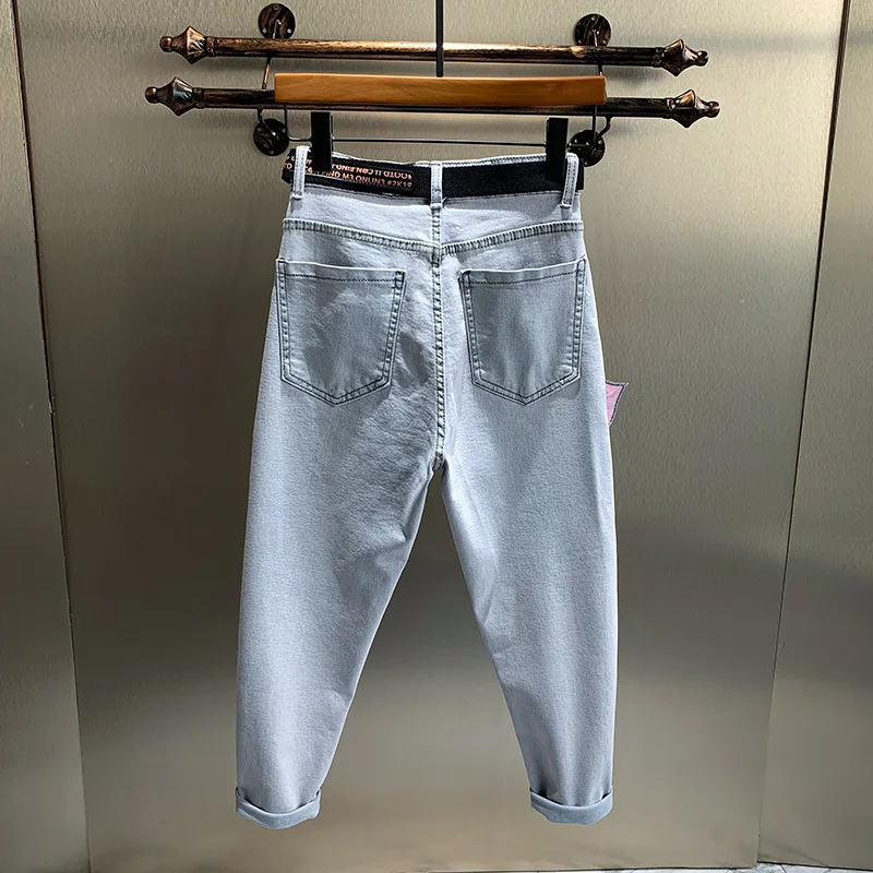 Женские джинсы 2020 Весна и лето новые женские западные шаровары корейские
