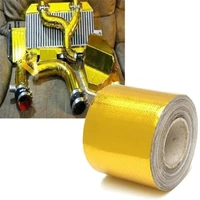 2 5m thermal exhaust tape air intake heat insulation shield wrap reflective heat barrier self adhesive engine