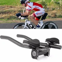 mtbroad bicycle rest handlebar extender aluminum alloy butterfly handle bike long distance rest handlebars cycling handlebar