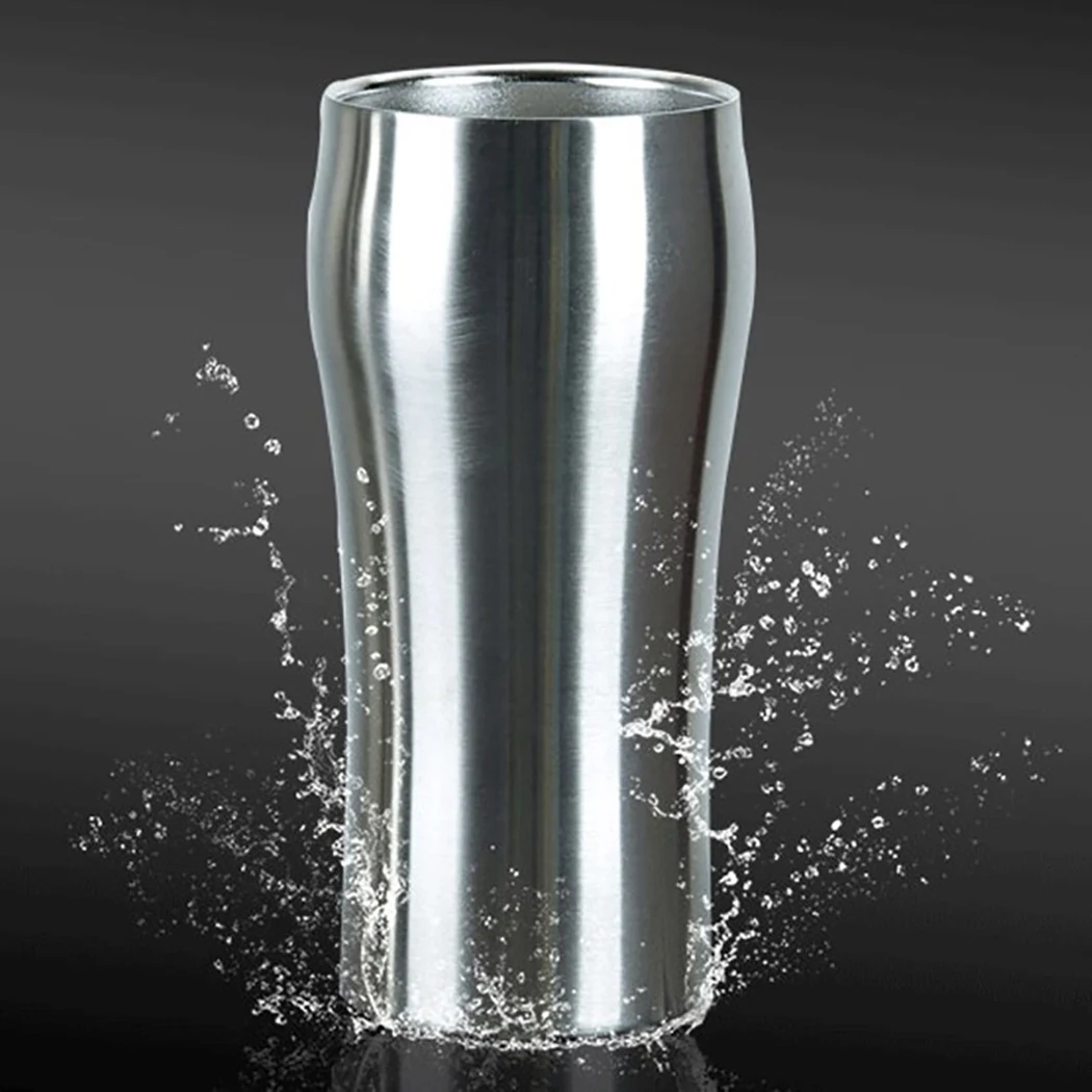 Промышленная пивная чашка NorthernEurope из нержавеющей стали нескользящая