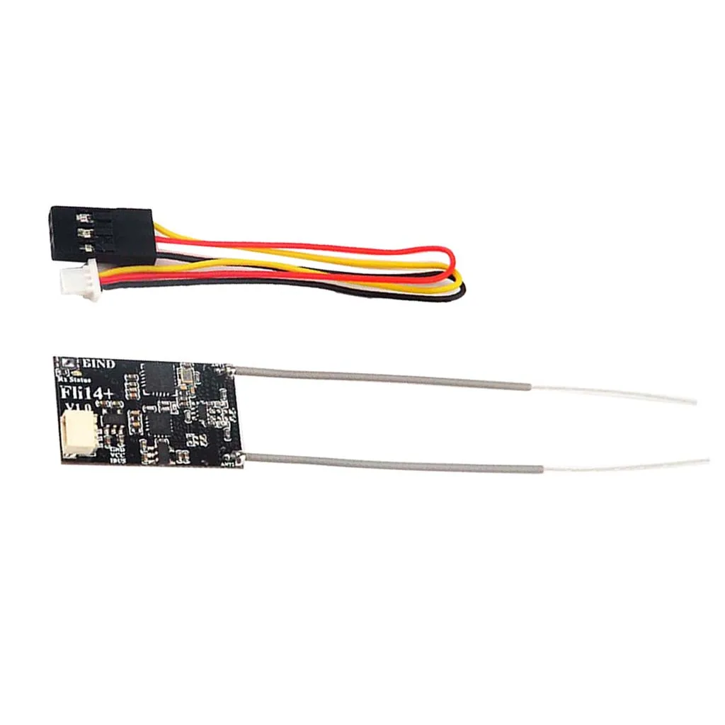Микро приемник Fli14 + 14CH для FS i10 iT4S радиопередатчик RC|Детали и аксессуары| |
