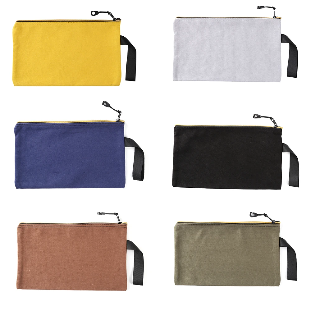 

Portable Organizer Storage Pouch Bag Oxford Canvas Large Capacity Waterproof Handbag Hardware Small Metal Parts Screws Hand Tool