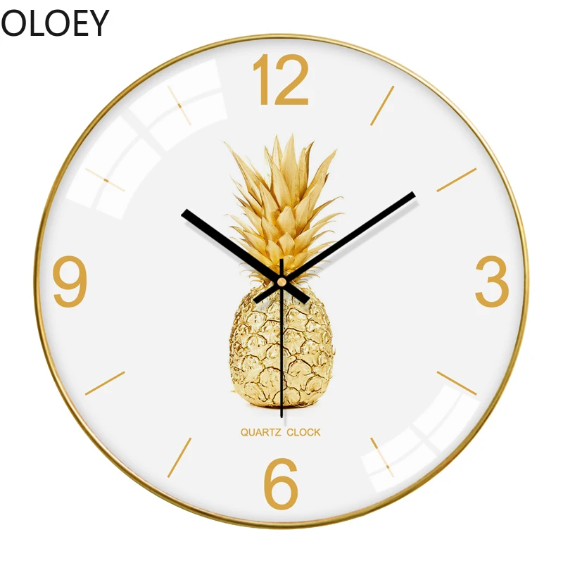 

Large Wall Clock Modern Design Gold Nordic Watch Wall Living Room Bedroom Silent Clocks Wall Home Decor Creative Wall Watches