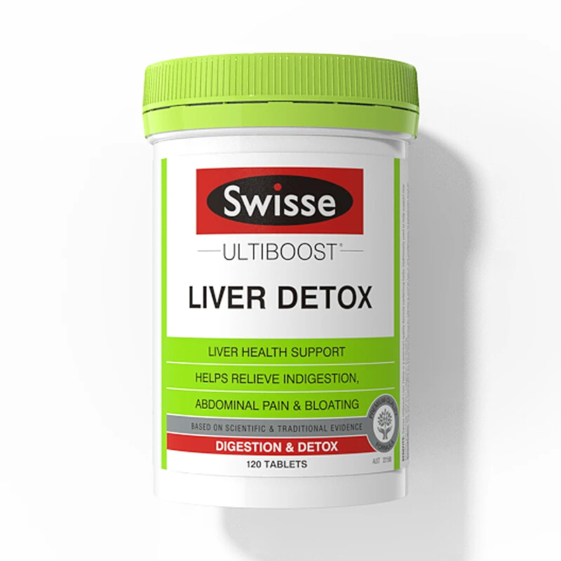 Australia Swisse Liver Detox 120Tablets Antioxidant Support Detoxification Function Indigestion Bloating Cramping Relief |