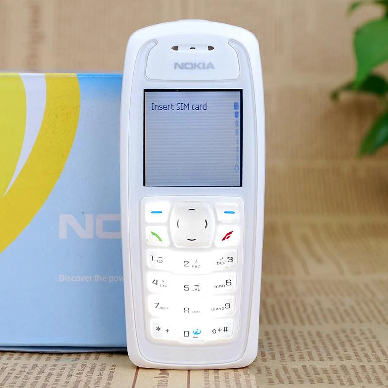 nokia 3100 unlocked phone gsm 9001800 support multi language used and refurbished cell phone free shipping free global shipping