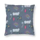 Наволочка для подушки для научных принадлежностей, домашний декор, математика, Физическая химия, биология, квадратная наволочка для подушки 45x45