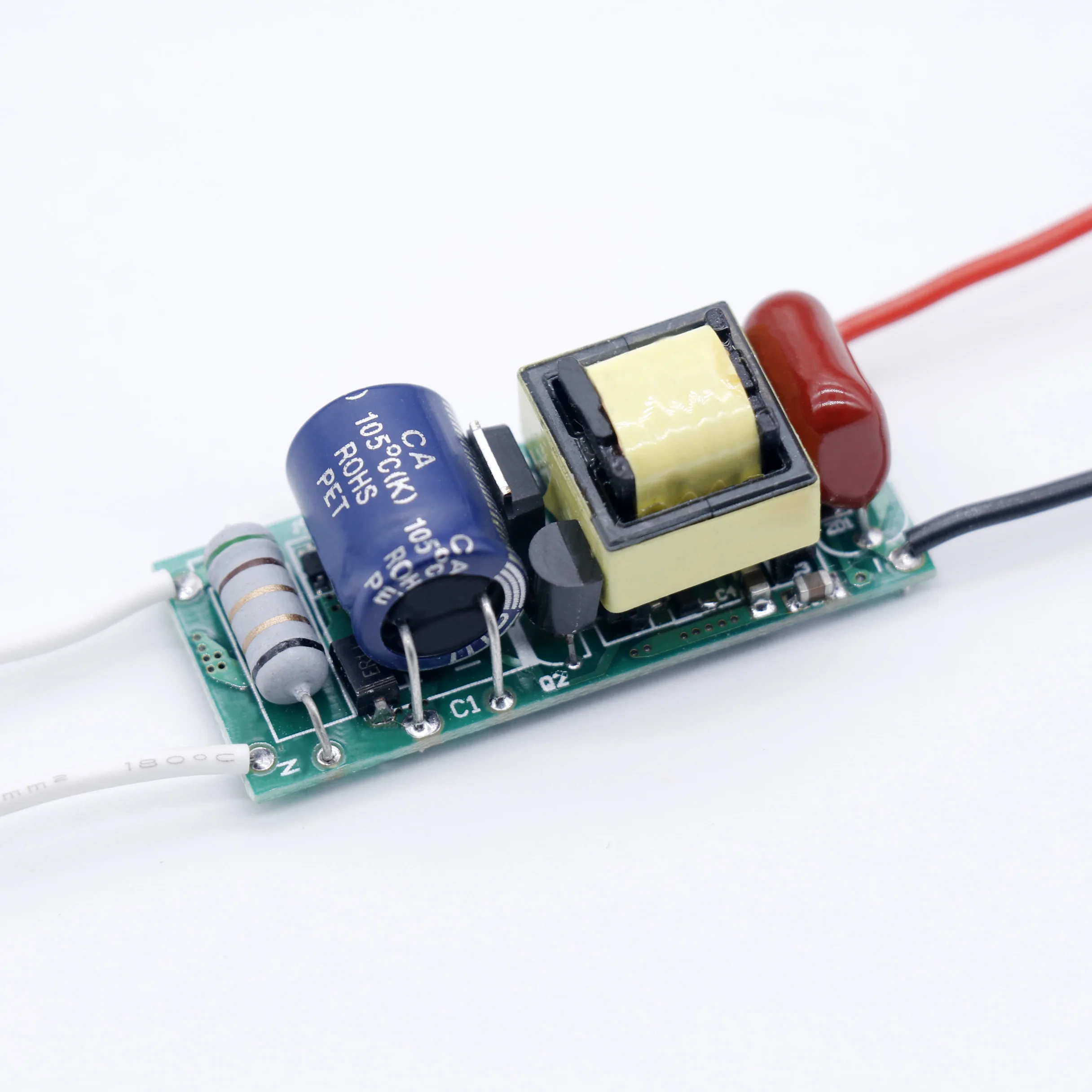 LED SCR Dimmer Driver 1-3w 4-5w 6-7w 8-10w 7-15w 15-24w Silicon control Power Supply Constant Current Voltage Control Lighti | Лампы и