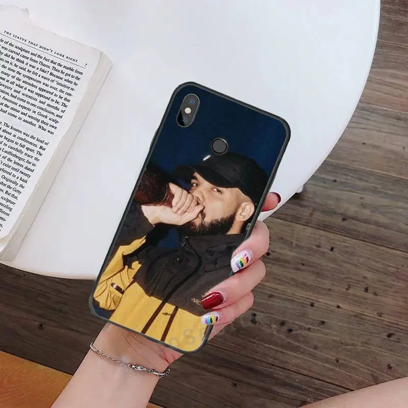 

Drake Canadian rapper Phone Case For Xiaomi Redmi note 7 8 9 t max3 s 10 pro lite Luxury brand shell funda coque