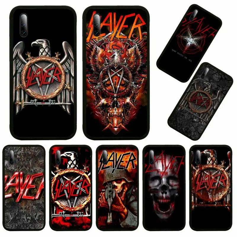 

Slayer Rock Band Trend Etui Painting Phone Case For Samsung A6 A7 A8 A10 A11 A20 A21 A30 A31 A40 A50 A70 A80 A91 Plus S E Coque
