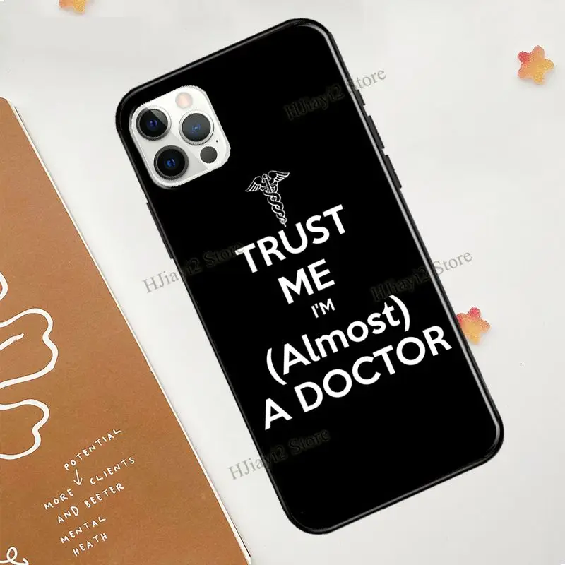 Чехол Trust Me I'm A Doctor для iPhone 7 8 Plus X XS XR резиновый чехол 12 Mini 11 Pro Max мягкий