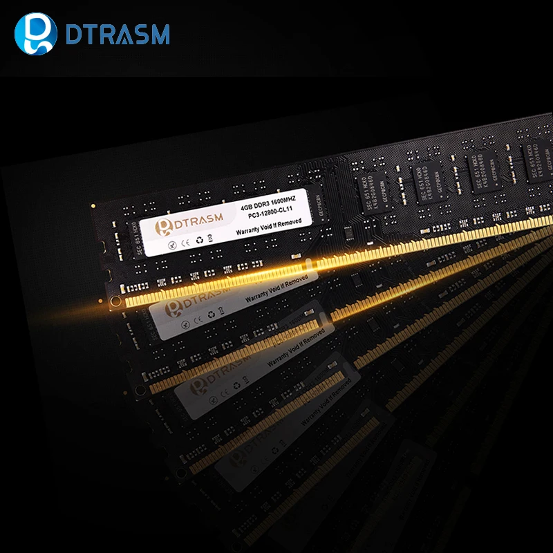 DTRASM Ram DDR3 4 ГБ 8 ГБ 1333 1600 МГц настольная память 240pin 1,5 В Dimm компьютер Ram