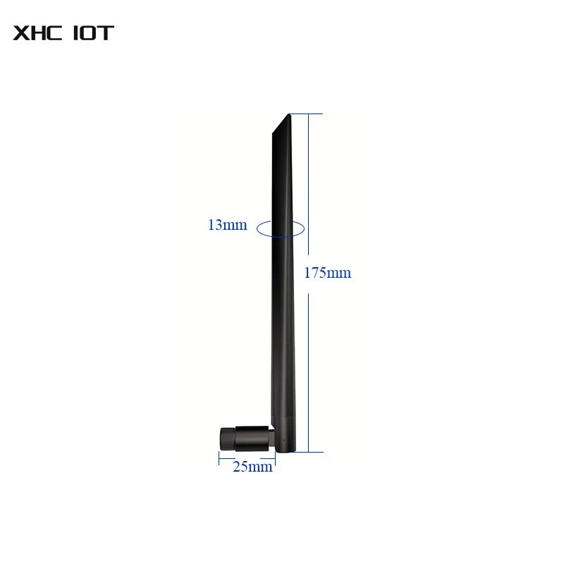 

2Pcs 2.4GHz WIFI Uhf Omni Directional Antenna High Gain 3.0dBi XHCIOT TX2400-JKD-20 Flexible 2.4G Omnidirectional Whip Antenna