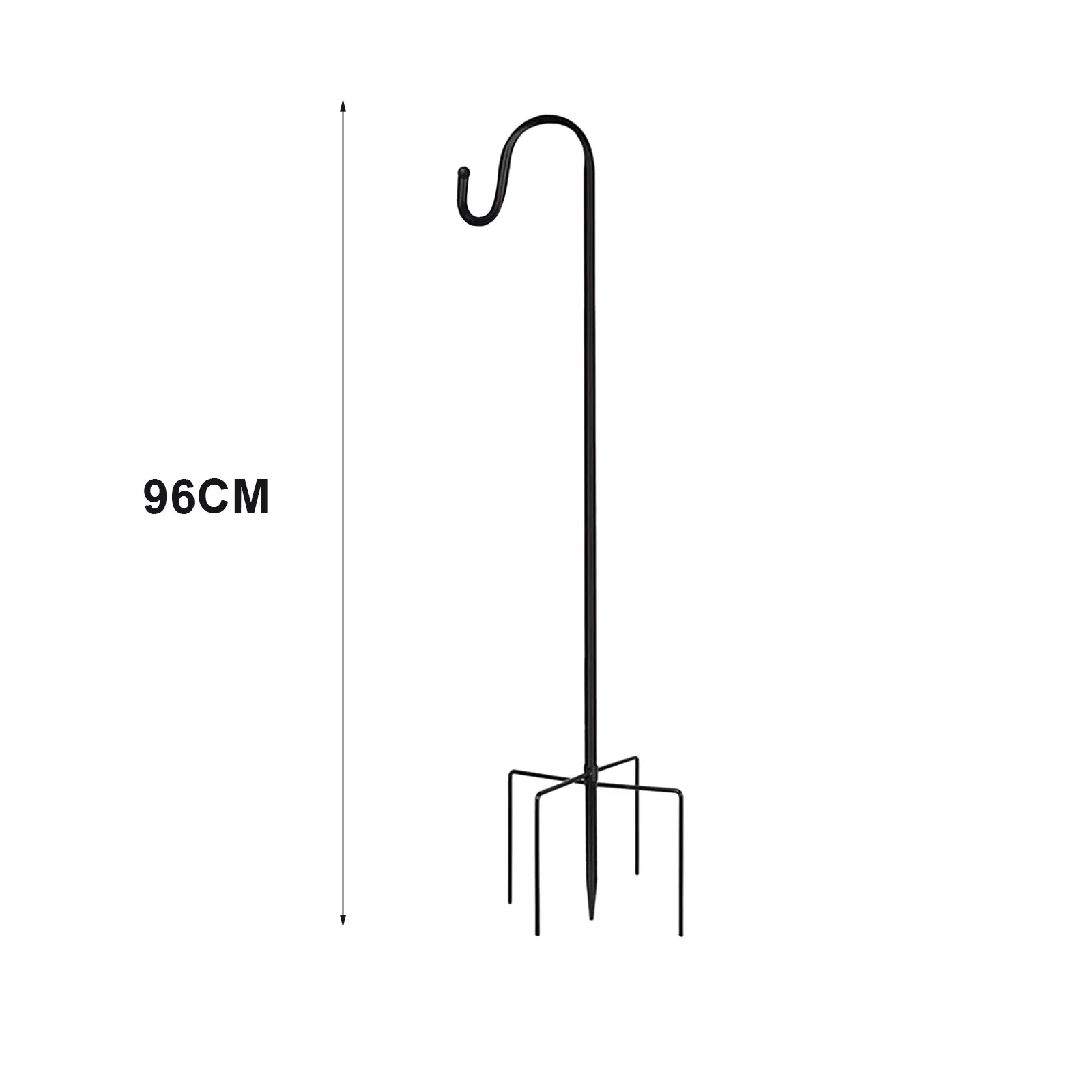 

Lantern Plant Hook Courtyard Shepherd Hook for Bird Feeder Durable Flower Plant Stand Hanger Garden Street Lamp Hook
