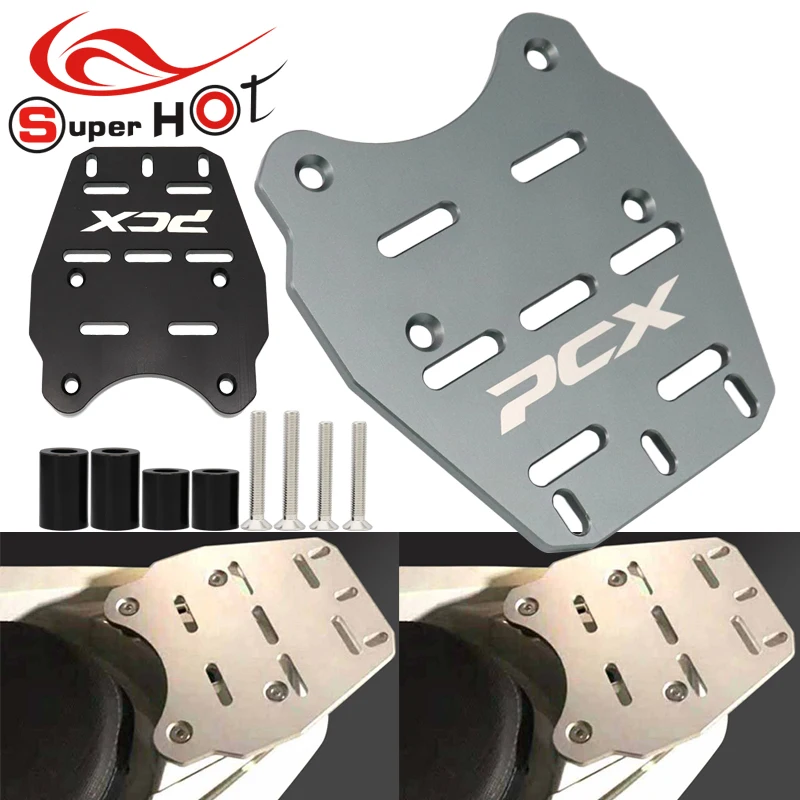 

Motorcycle Accessories rear bracket brackets rack Luggage Cargo Plate for Honda PCX160 PCX150 PCX125 2014-2022 PCX 160 150 125